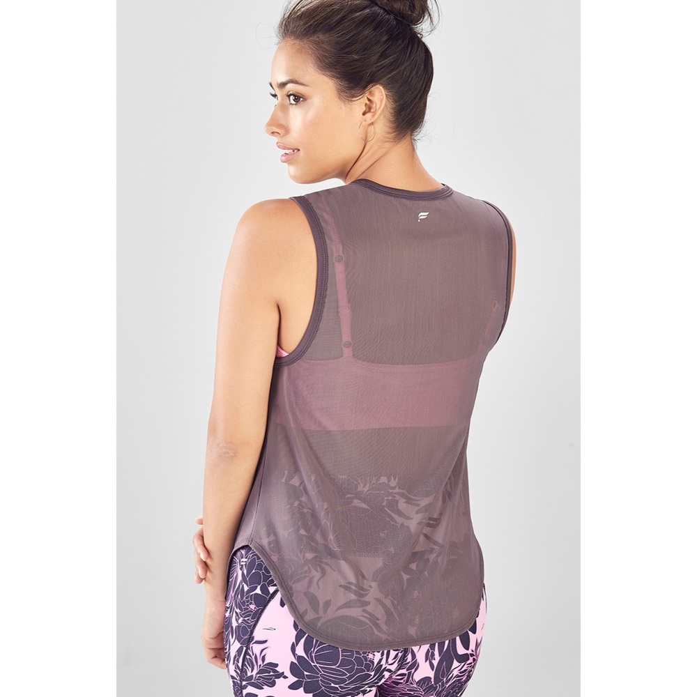 NWT FABLETIC Trisha Mesh Tank